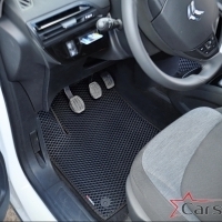 Коврики текстильные на Citroen C4 Picasso II Grand 3 ряда (2013-2018)