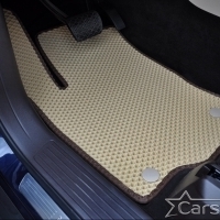 Двухслойные коврики EVA на Mercedes-Benz GLS-klasse I X166 3 ряда (2015-2019)