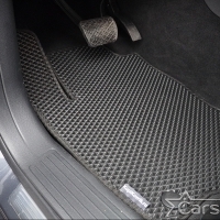 Двухслойные коврики EVA на Mercedes-Benz GL-klasse II X166 3 ряда (2012-2015)