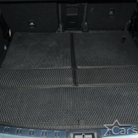 Двухслойные коврики EVA на Nissan Qashqai 2+ 3 ряда (2008-2013)
