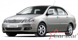 Комплект ковриков в салон Toyota Corolla E120,130 IX (2000-2006)