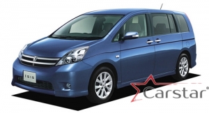 Toyota Isis пр.руль 3 ряда (2004-2011)