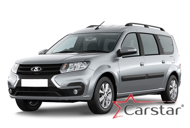 Двухслойные коврики EVA для Lada Largus (2012->)