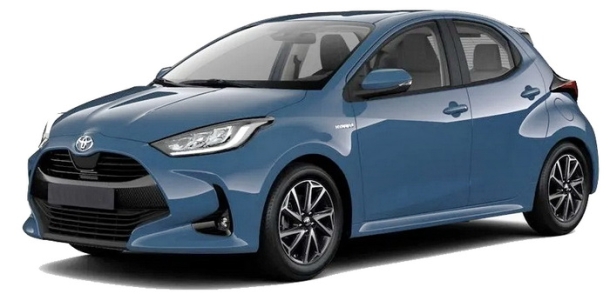 Автомобильные коврики EVA для Toyota Yaris IV 5D пр.руль (2020->) 