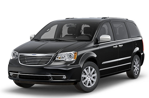 Двухслойные коврики EVA для Chrysler Grand Voyager V (2008->) 2 ряд: кресла 2+1 без прохода