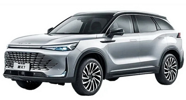 Двухслойные коврики EVA для BAIC X7 (2021->)