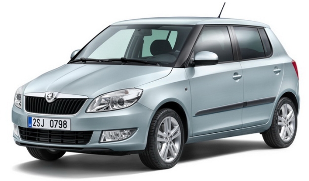Автомобильные коврики EVA 3D для Skoda Fabia II (2007-2014)