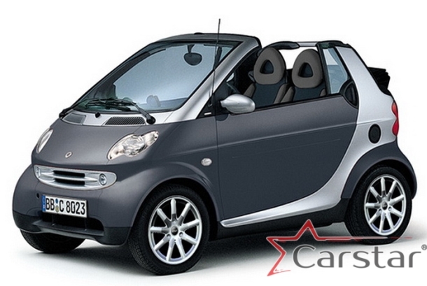 Автомобильные коврики EVA 3D для SMART Fortwo I W450 (1998-2007)