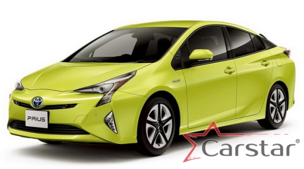 Автомобильные коврики EVA 3D для Toyota Prius IV (2015->) 