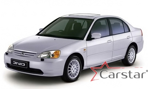 Автомобильные коврики EVA 3D для Honda Civic VII седан (2001-2006)